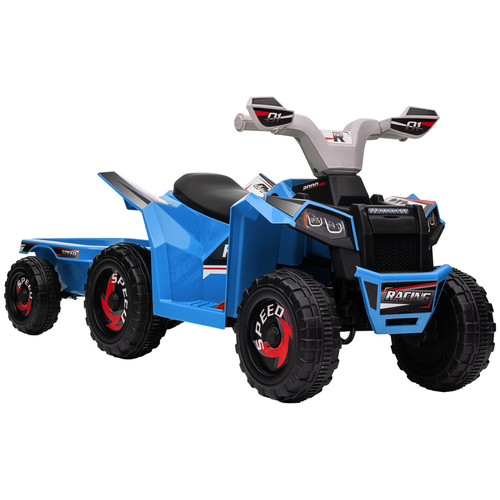 Homcom electric quad bike 6v - electric, bike,