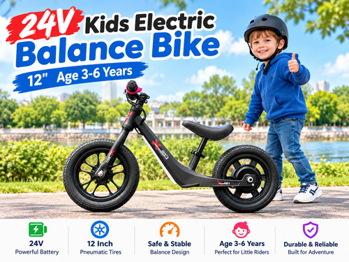 24v kids electric balance bike - kids,